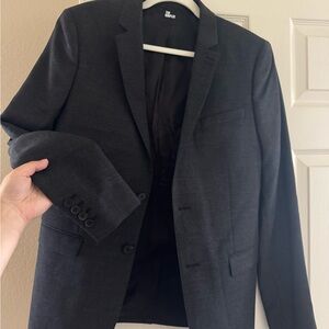 The Kooples Black Sport Coat Modern Fit
